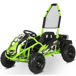Gas Go Kart - MotoTec Mud Monster Kids Gas Powered 98cc Go Kart