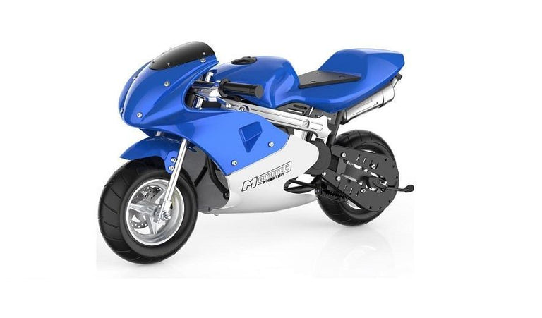 MotoTec Phantom Gas Pocket Bike 49cc 2-Stroke – WheelyWheels