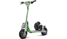 Load image into Gallery viewer, MotoTec UberScoot Evo-70x Green Speed Gas Scooter