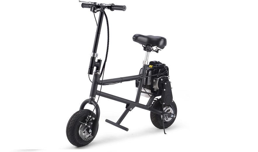 Stroke Mototec 49cc Black Gas Mini Bike MotoTec 49cc Gas Mini Bike