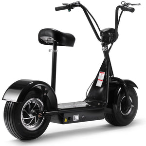 MotoTec FatBoy 500 48v 800w Electric Scooter back right
