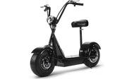 MotoTec FatBoy 500 48v 800w Electric Scooter left angle