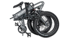 Load image into Gallery viewer, Snapcycle S1 Electric Folding Fat Tire Bike Folded