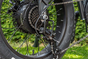 Snapcycle S1 Electric Folding Fat Tire Bike Shimano Derailleur